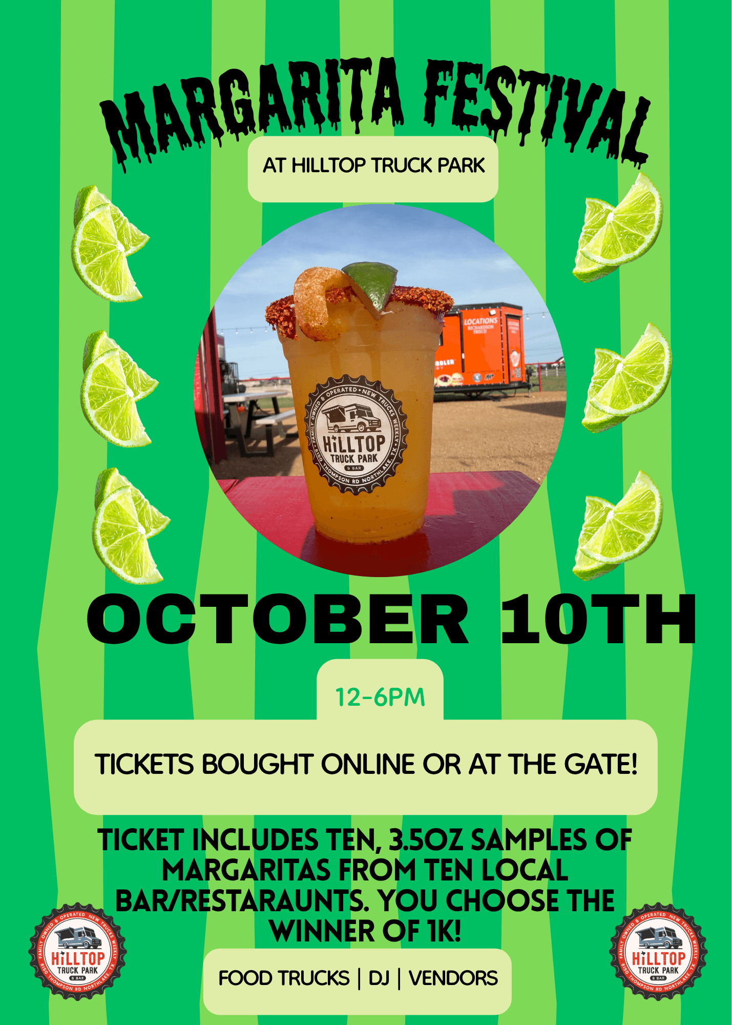 Upcoming event at Hilltop Truck Park 3