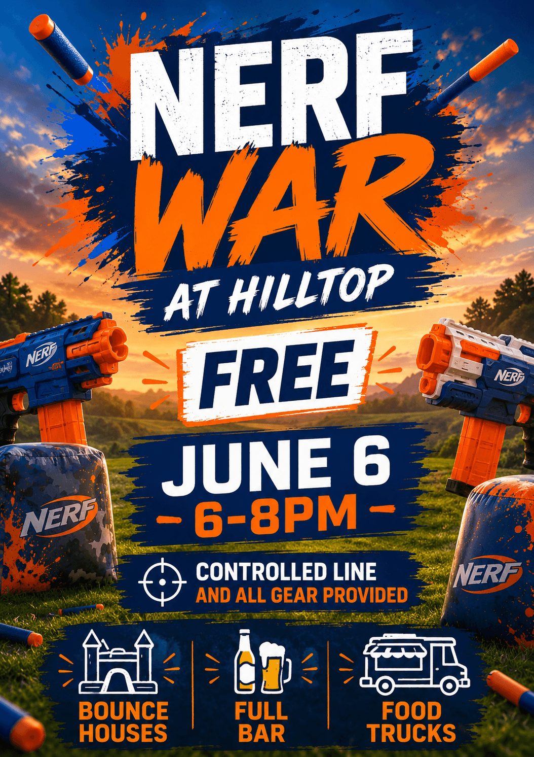 Upcoming event at Hilltop Truck Park 2